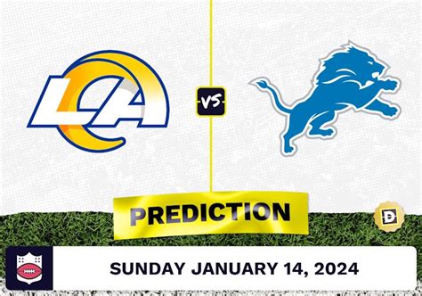 Los Angeles Rams vs Detroit Lions picks, predictions for NFL .
